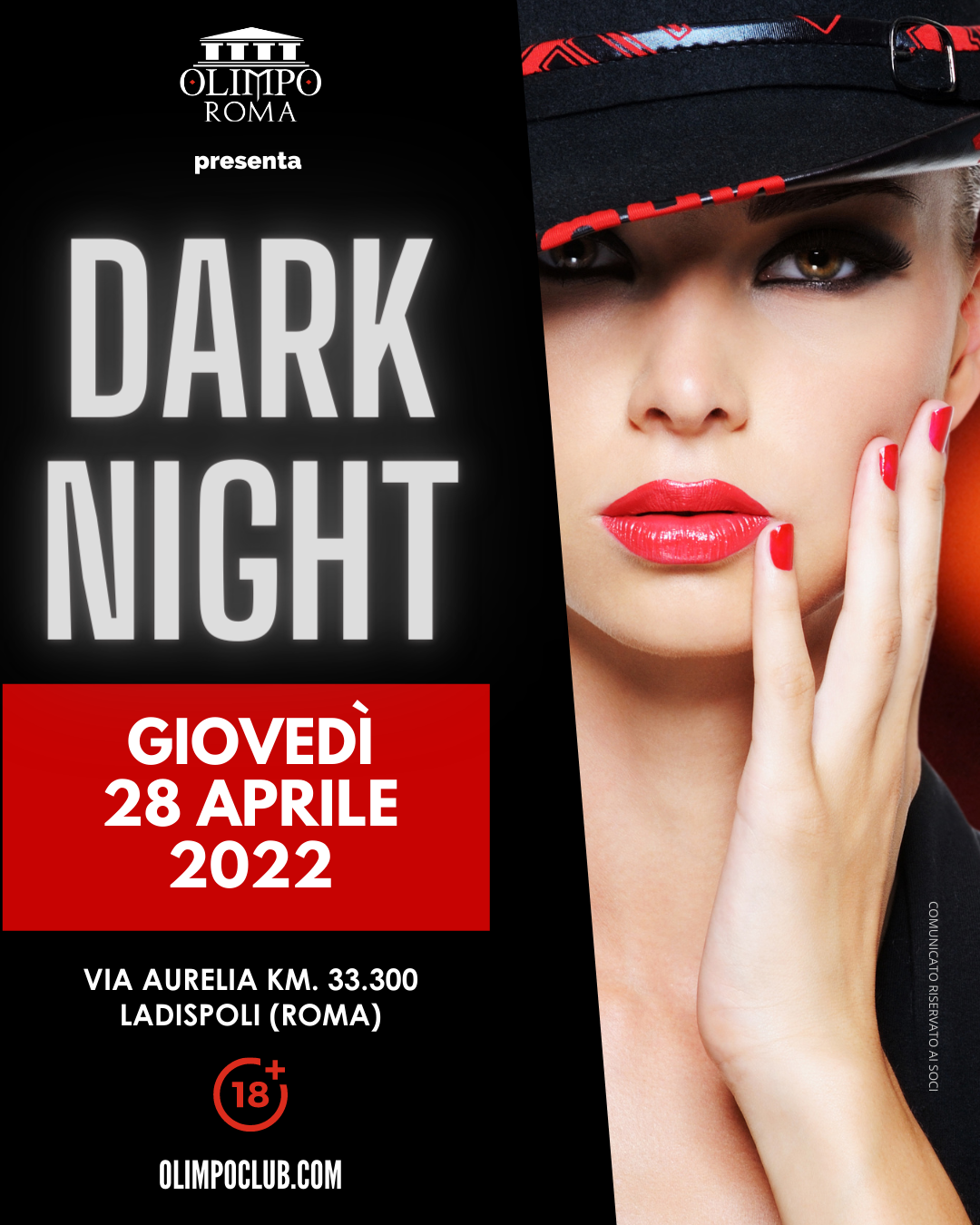 dark night olimpo club roma