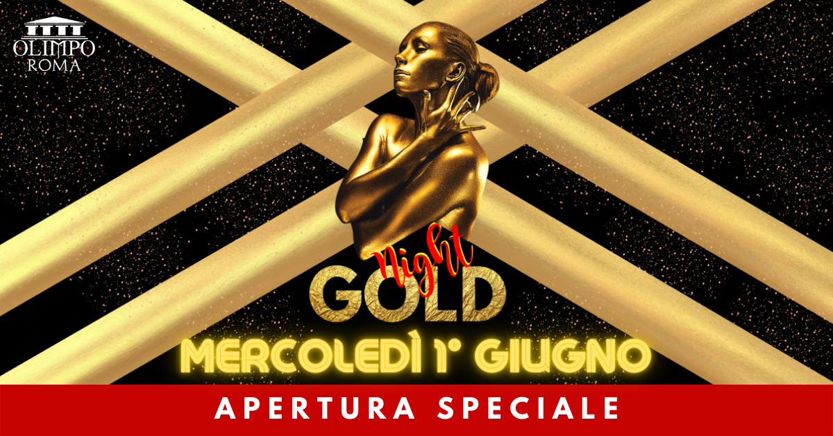 gold party olimpo club roma