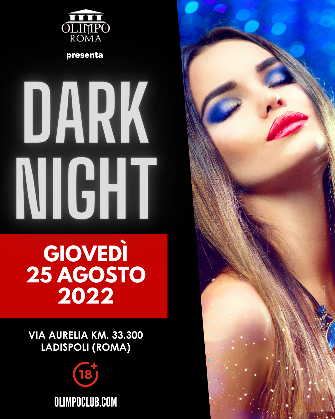 dark night olimpo club roma