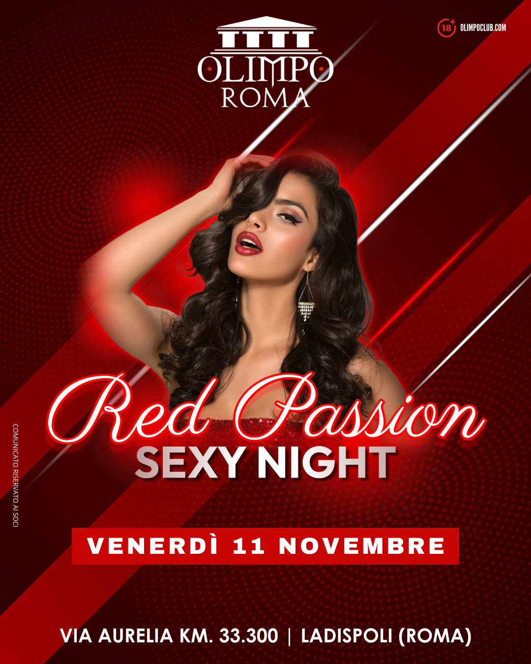 red passion sexy night olimpo club roma