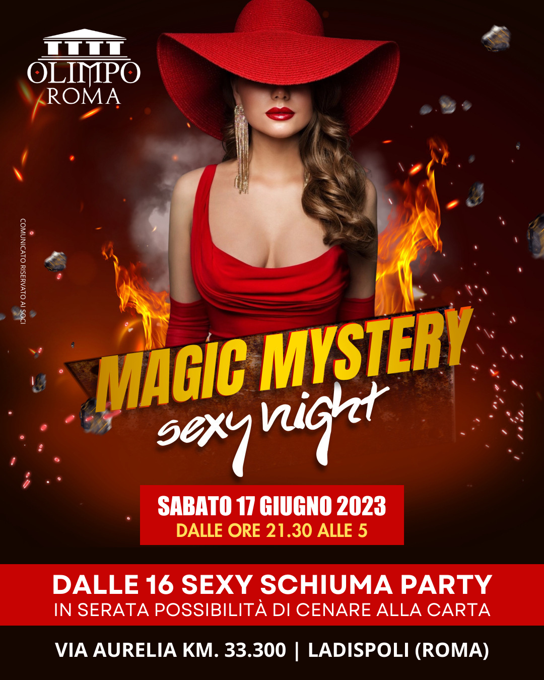 magic mystery sexy night olimpo club roma
