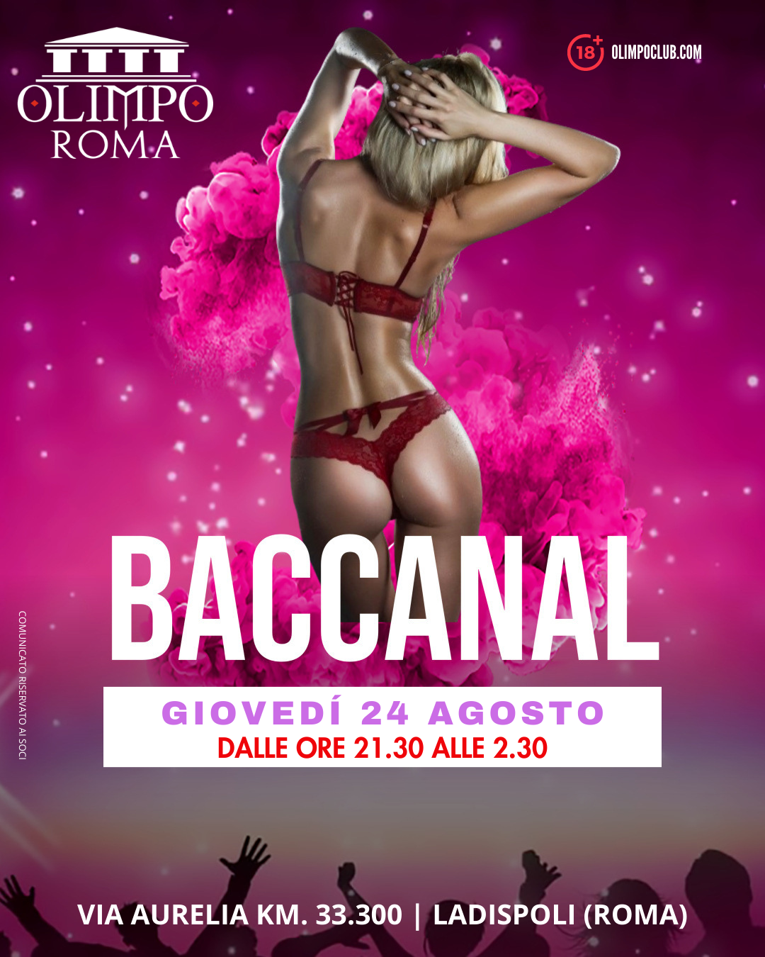 baccanal olimpo club roma