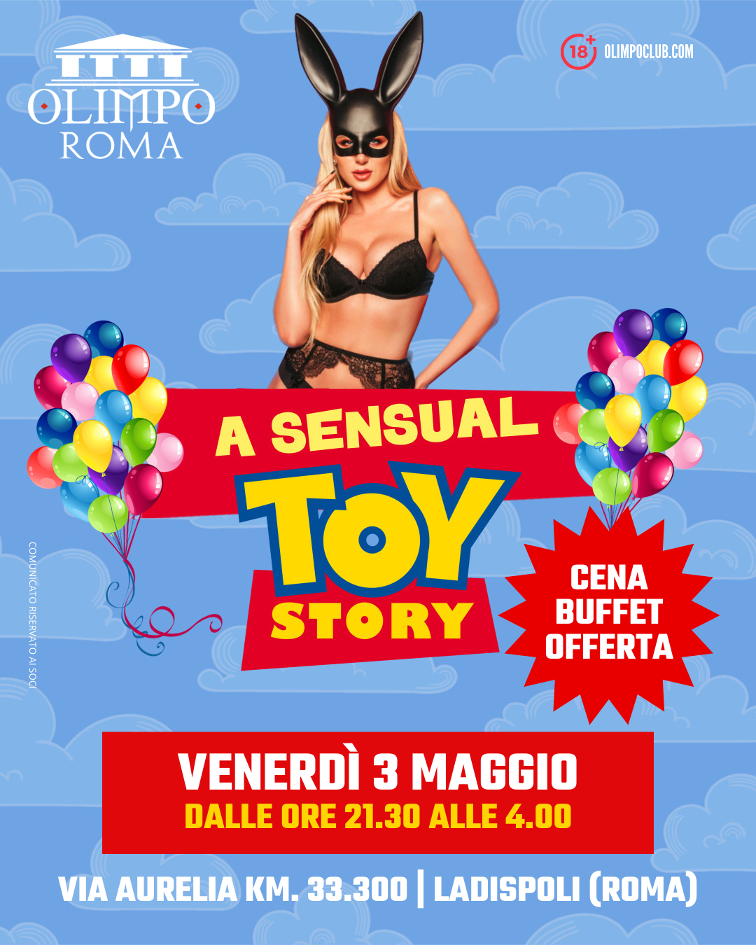 a sensual toy story olimpo club roma